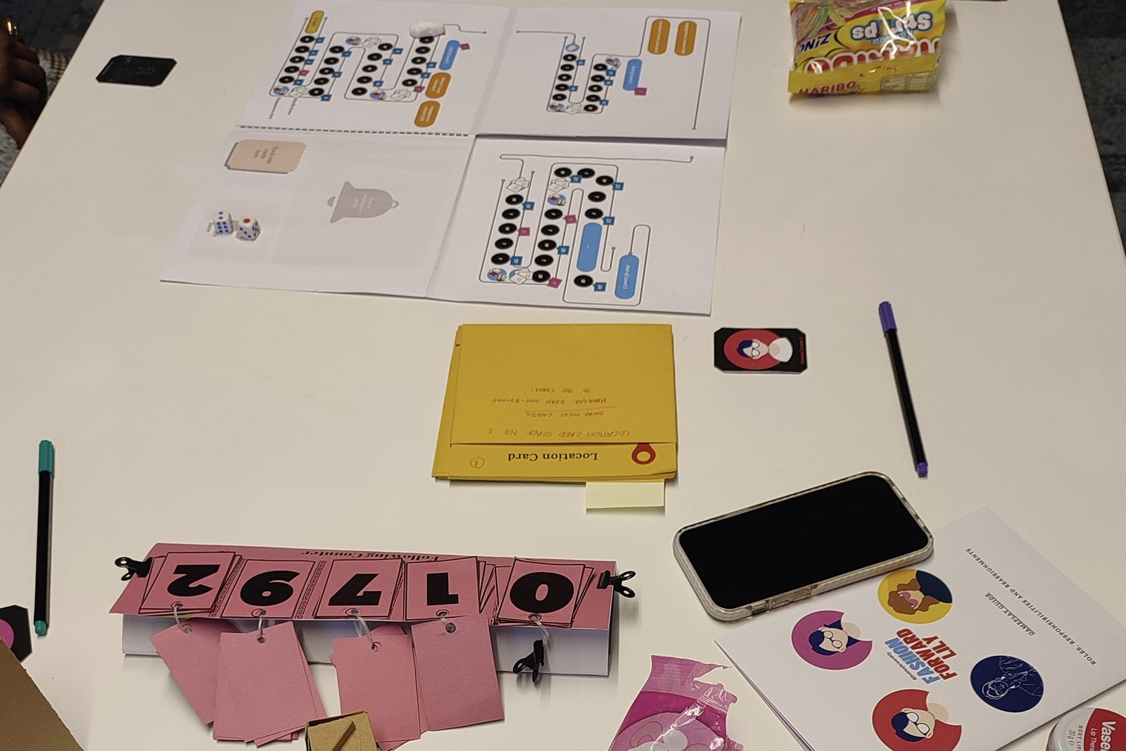 Fashion Forward Lilly board game