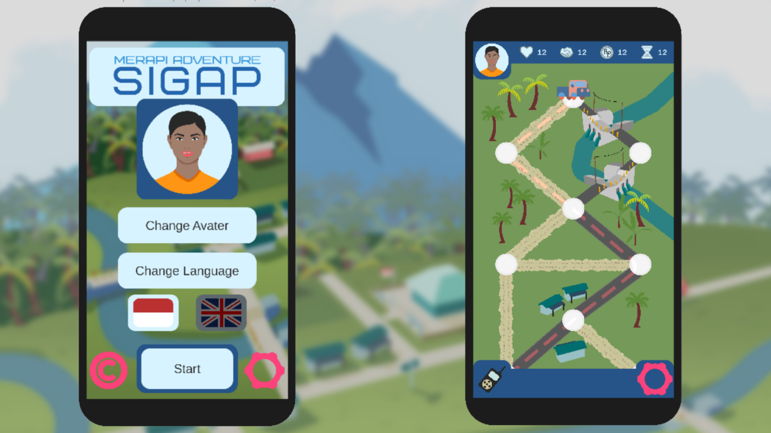 Screenshots of SIGAP: Marapi Adventure